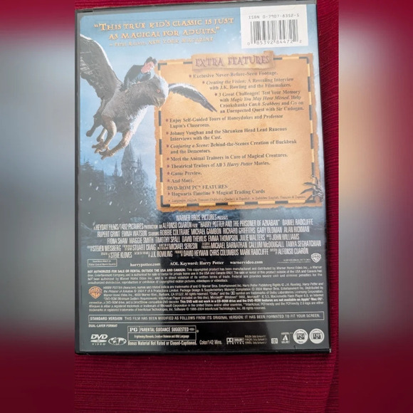 Harry Potter And The Prisoner Of Azkaban DVD (EUC) - Picture 2 of 4